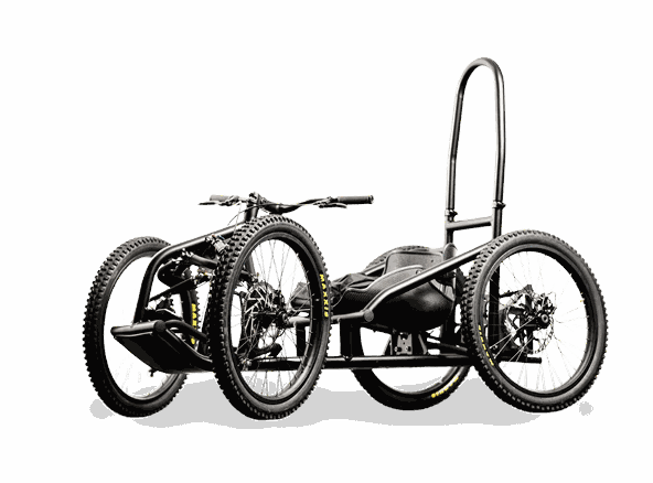 ExoQuad V2 en gris graphite